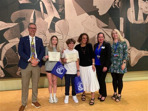 Art exhibit honorees